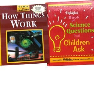 How Things Work Kids Science Questions Kids Ask Learn Teach Lot 2 Child Books